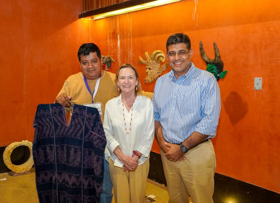Fortalecen Oaxaca y Francia vínculos de cooperación internacional en el marco de la Guelaguetza 2025