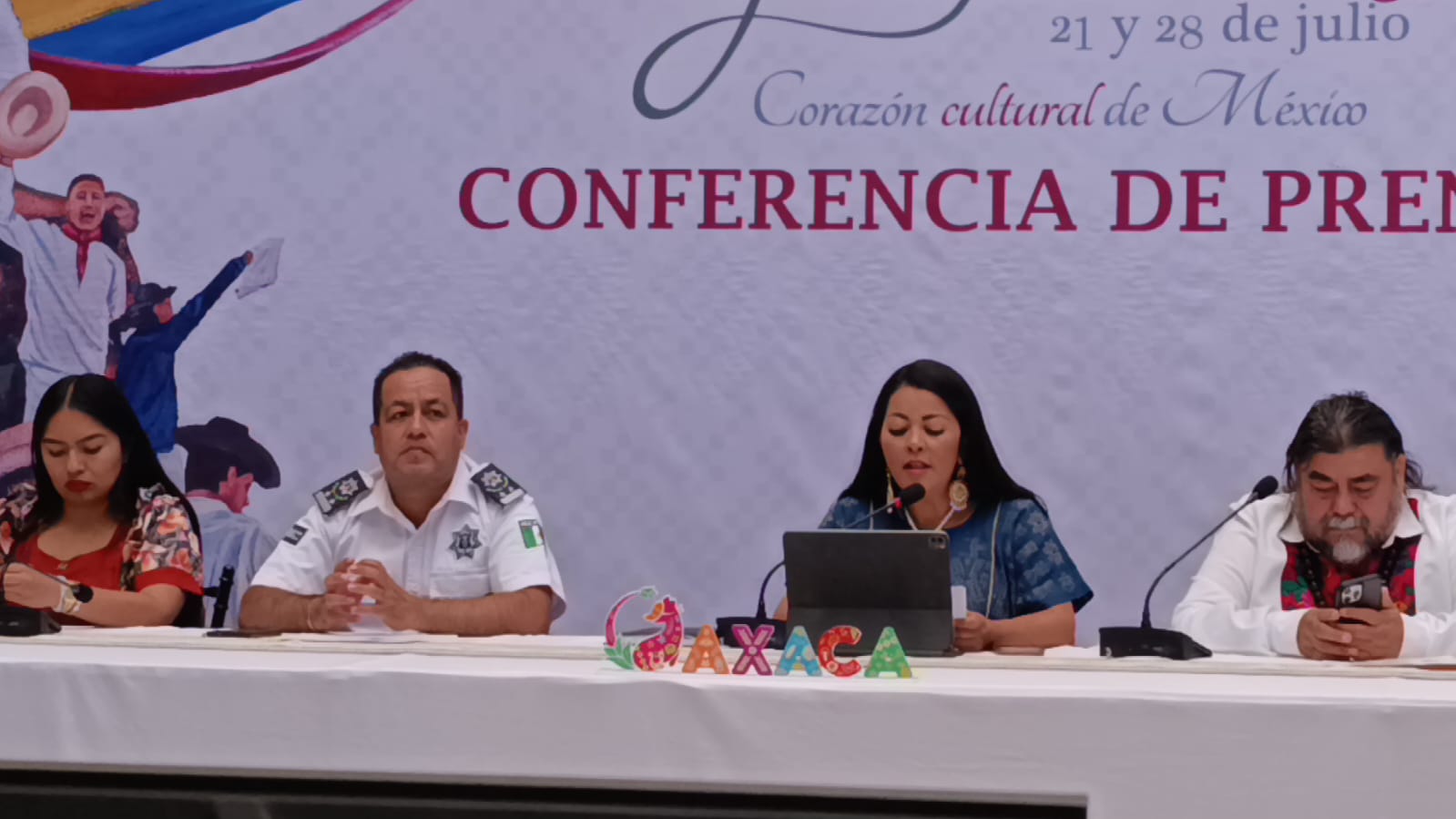 Presentan actividades artísticas y culturales para la octava de la Guelaguetza 2025