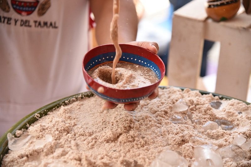 Invitan a disfrutar de la Feria del Tejate y del Tamal en la Plaza de la Danza
