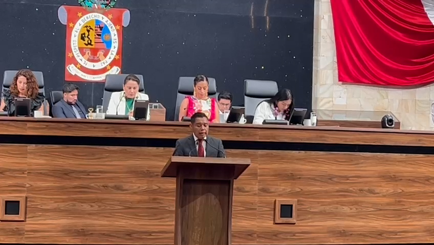 Propone Benjamín Viveros reformar leyes contra extorsión en Oaxaca