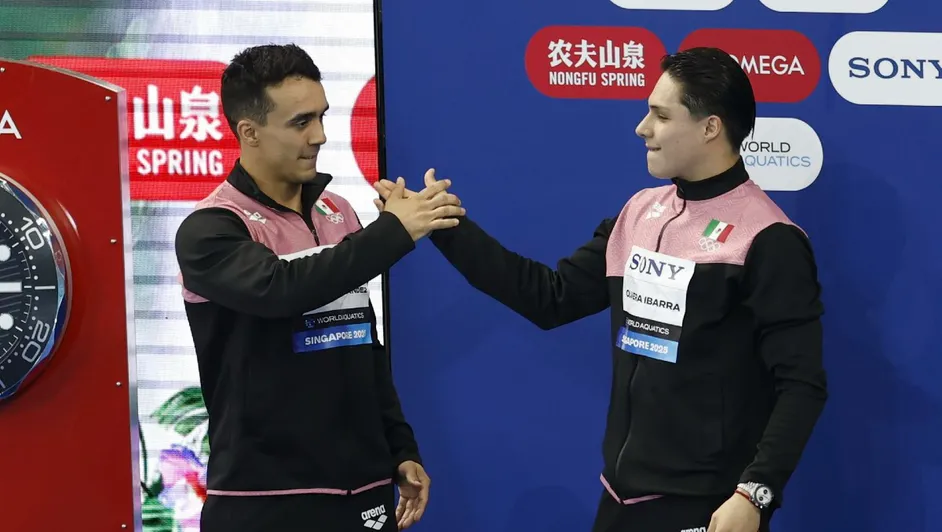 Brilla México en Singapur: suma cinco medallas en el Mundial de Deportes Acuáticos 2025