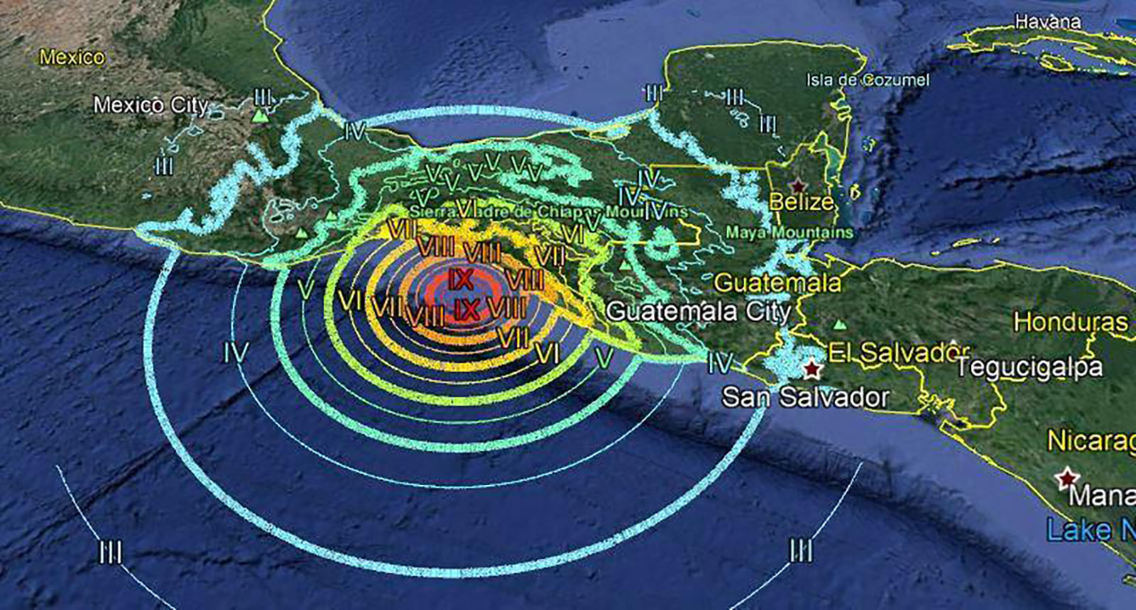 Sacude sismo de magnitud 6.0 el suroeste de Chiapas
