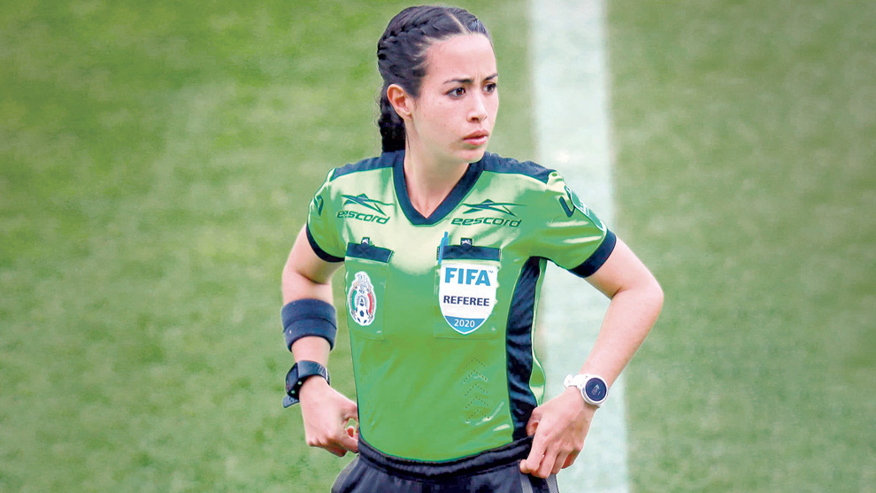 Condena FMF amenazas de muerte contra árbitra Katia Itzel García