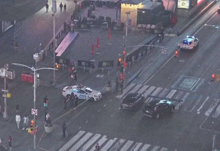 Reportan tiroteo en Times Square que deja tres heridos en Nueva York