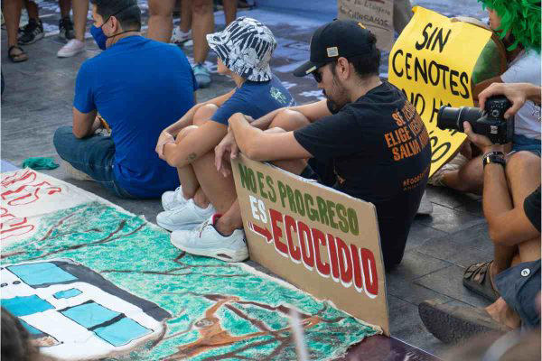 Piden justicia ante obstáculos en caso del Tren Maya