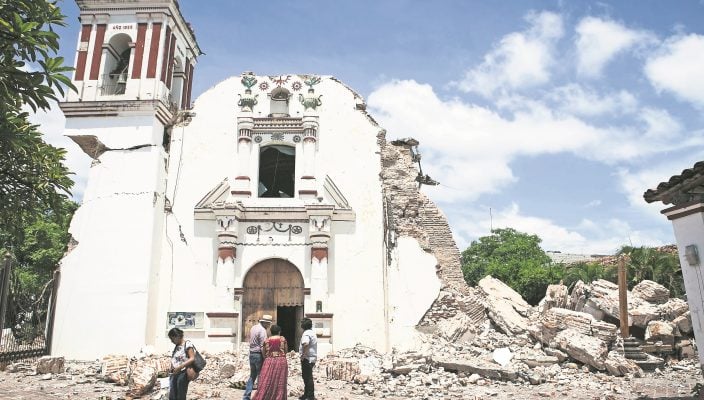 Arrastra Oaxaca rezago en reconstrucción de patrimonio histórico por sismos