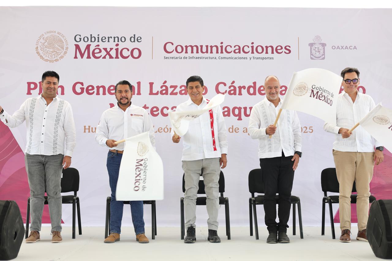 Arrancan Plan General Lázaro Cárdenas del Río, federación y estado transforman la Mixteca oaxaqueña