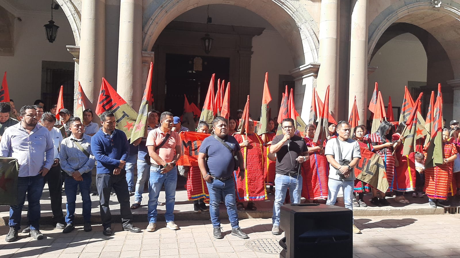 Claman indígenas del MULT cese a la violencia en Putla