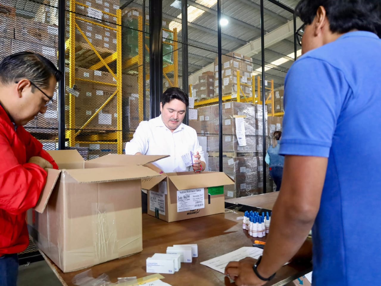 Abasto oportuno y seguro de medicamentos en Oaxaca: firme trabajo conjunto entre Estado y Federación