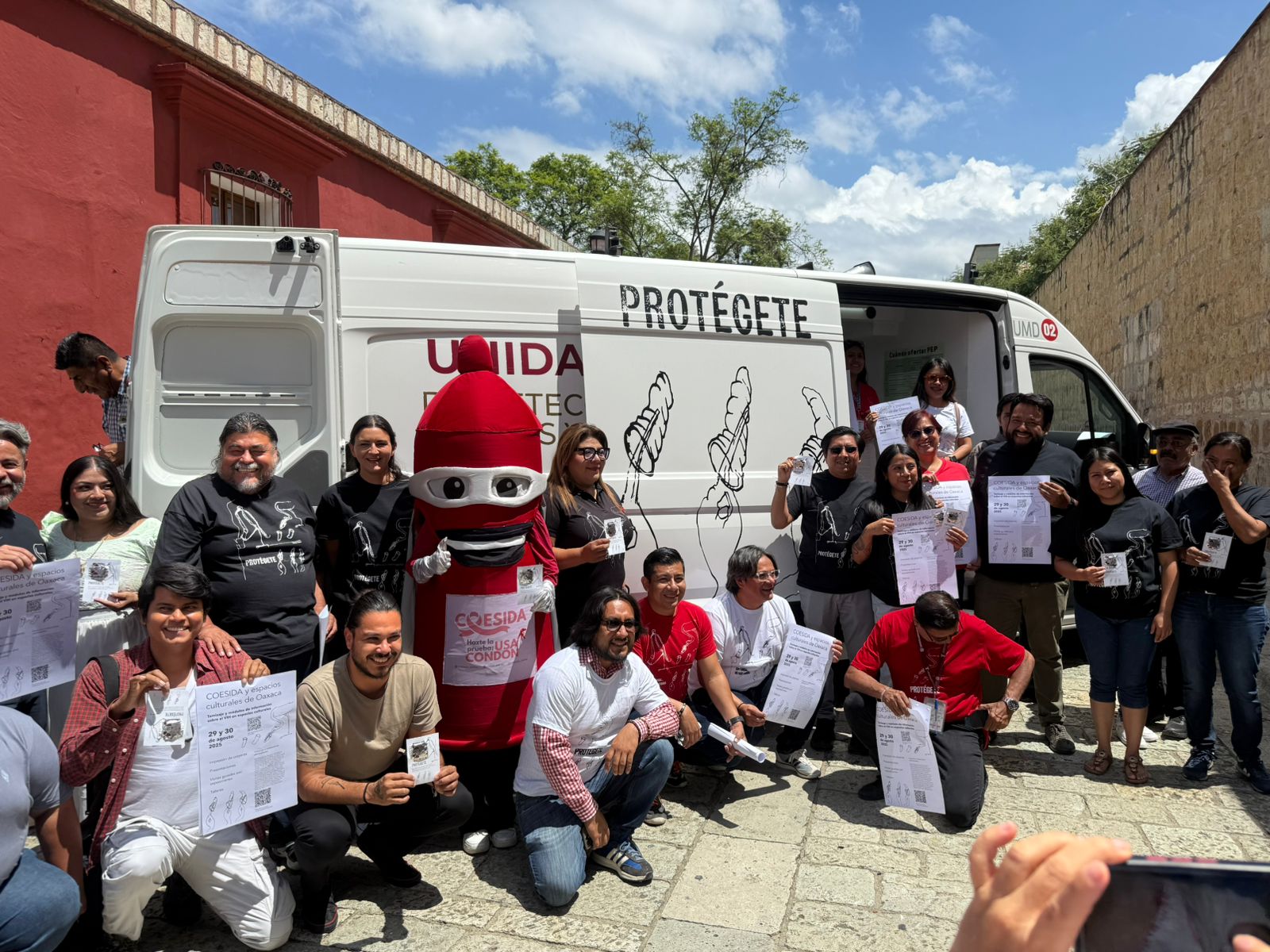 Impulsa COESIDA campaña contra VIH en Oaxaca con cultura y prevención