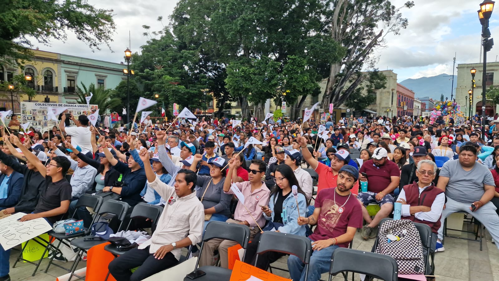 Exigen Antorcha Campesina y FNERRR cese a la persecución estudiantil en Oaxaca