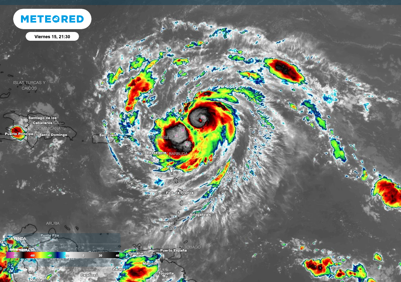 Intensifica huracán Erin a categoría 5 en el Atlántico