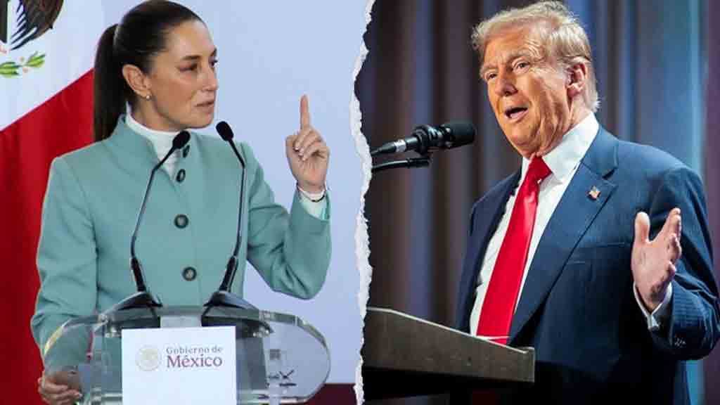 Rechaza Sheinbaum propuesta de Trump sobre ingreso de ejército estadounidense a México