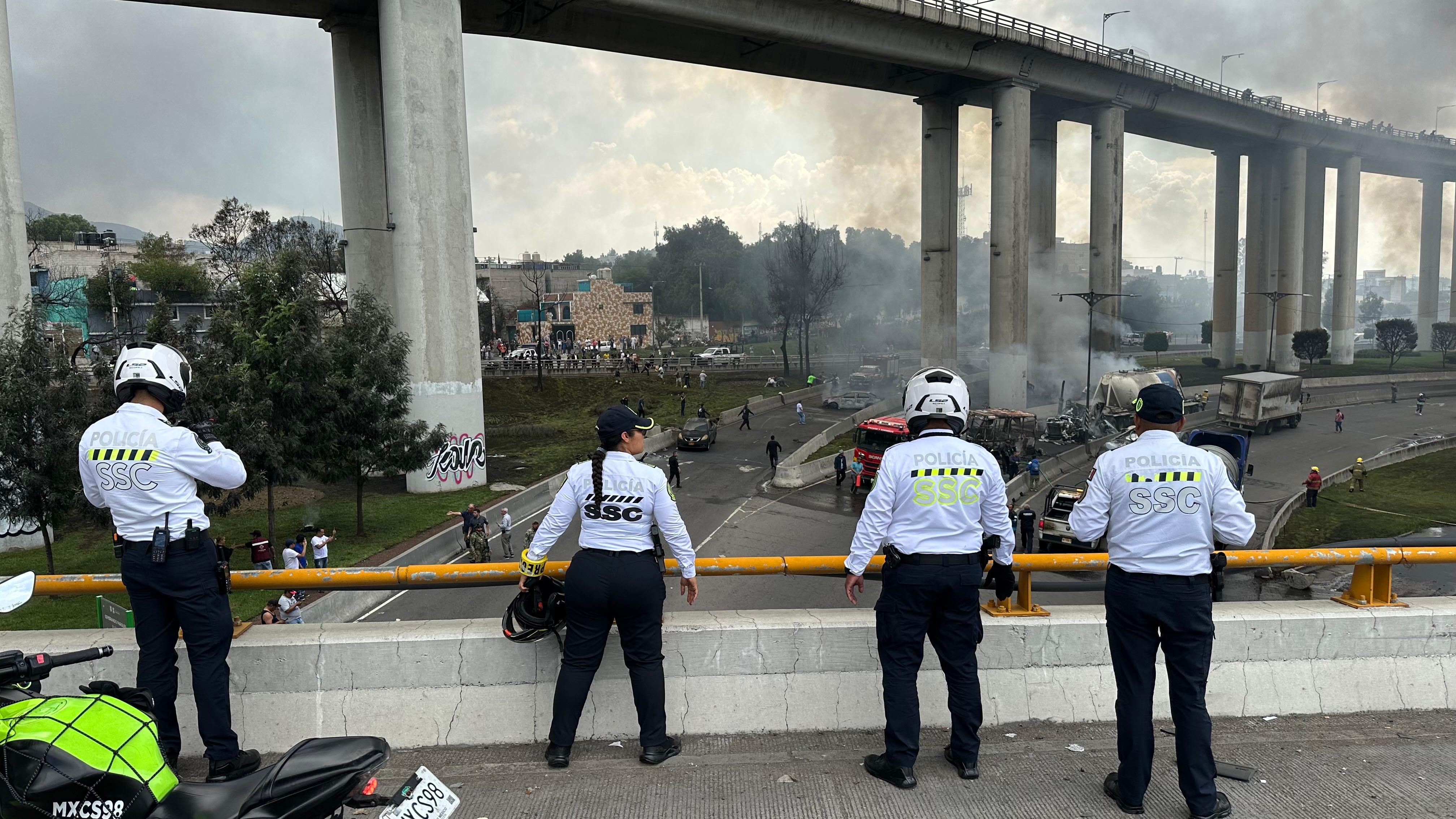 Confirma Brugada ocho decesos por explosión en puente de La Concordia