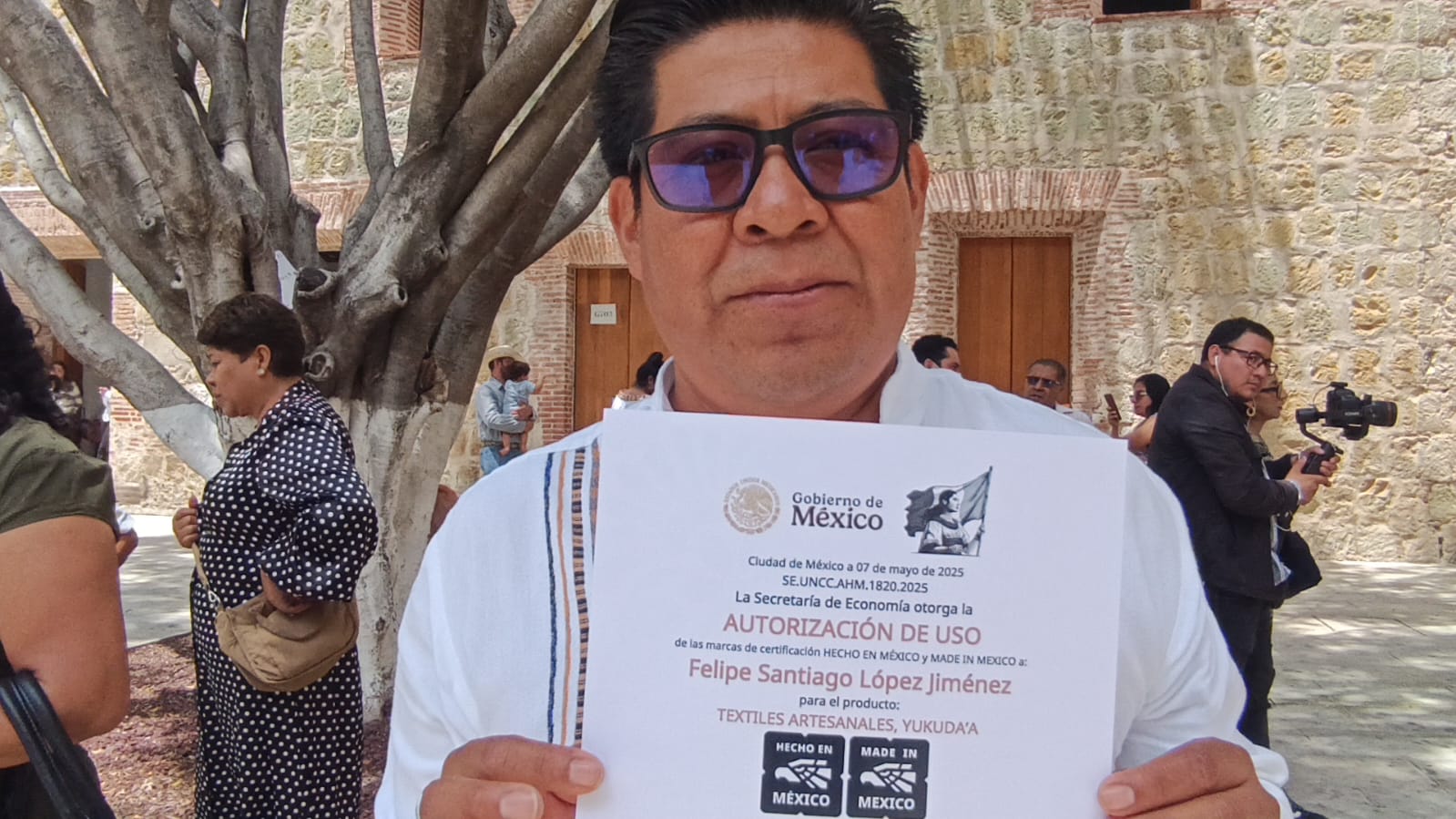 Entregan 40 certificados “Hecho en México” a productores de Oaxaca