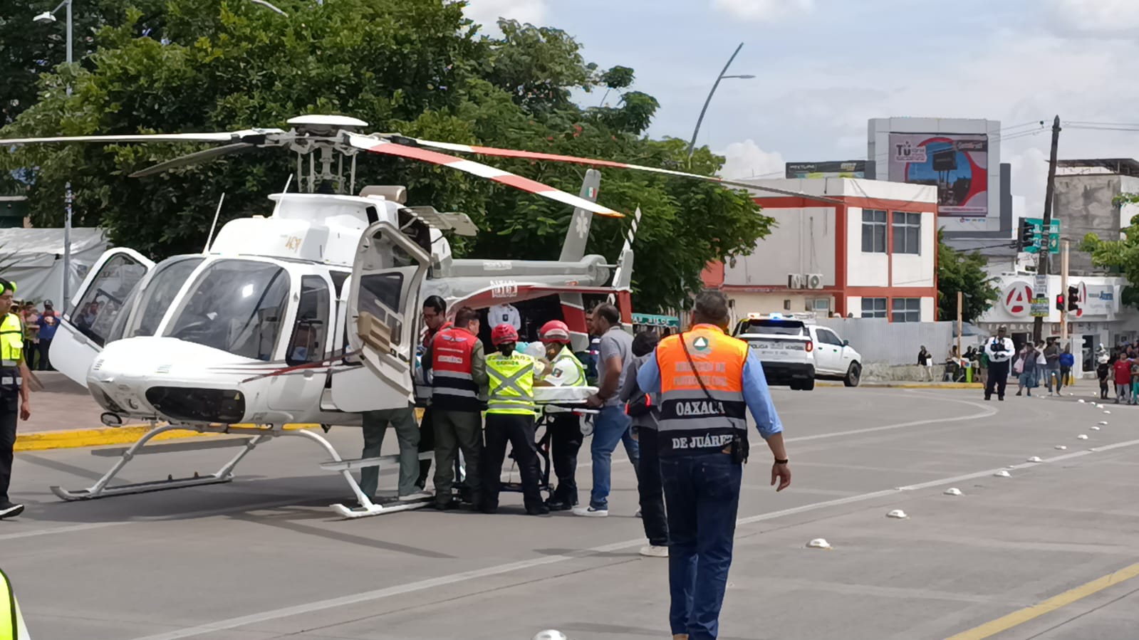 Muere herido trasladado en ambulancia aérea tras enfrentamiento agrario en la Sierra Sur