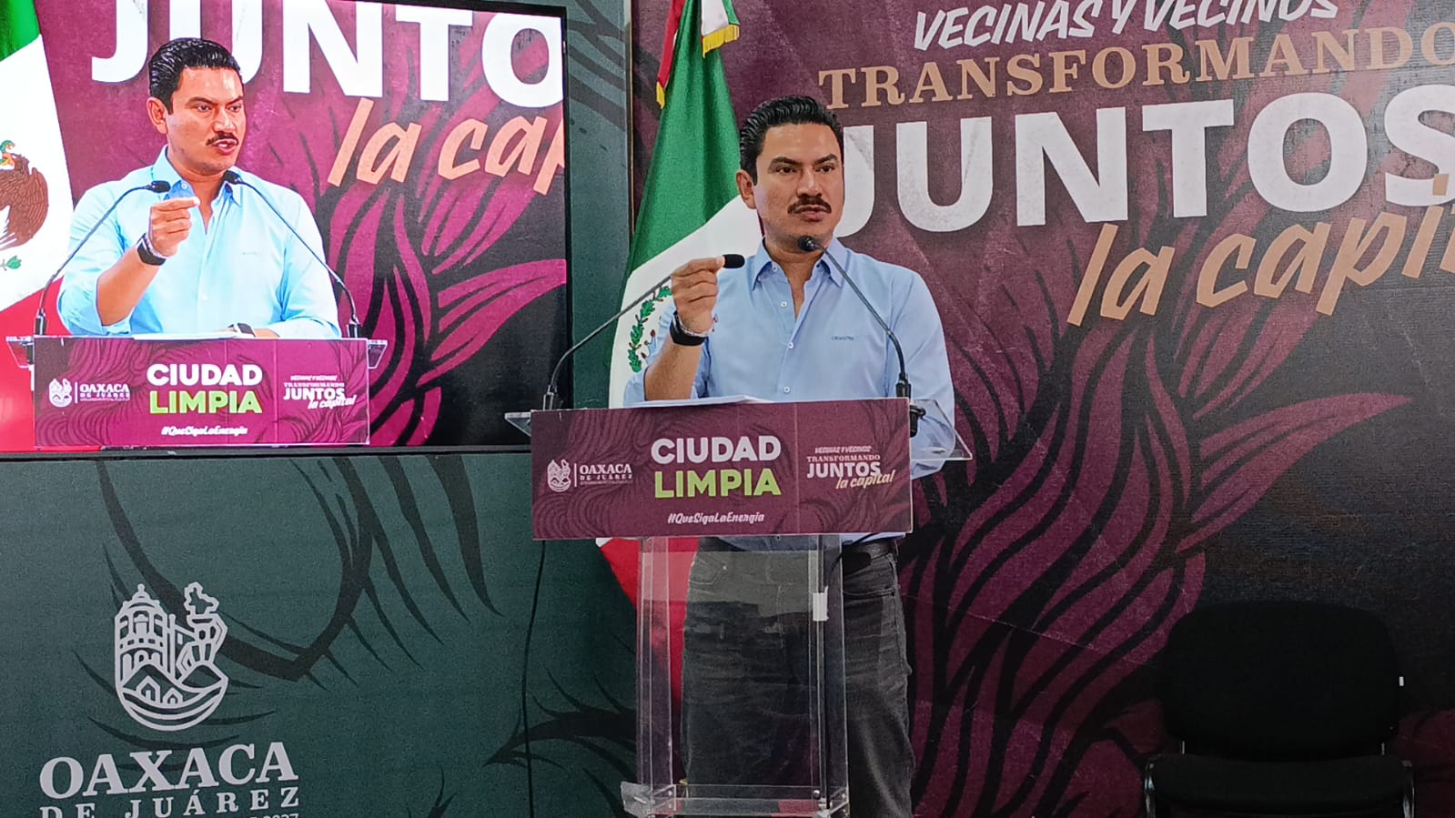 Seguirá el programa “Tache con el Bache” en la ciudad de Oaxaca