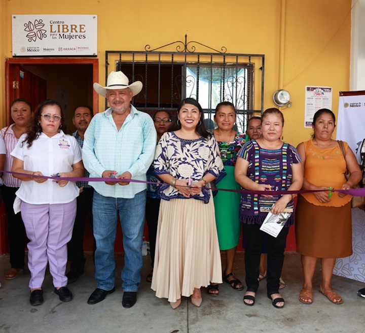 Abre Gobierno de Oaxaca 3 Centros LIBRE en la Cuenca del Papaloapan para prevenir la violencia contra las mujeres