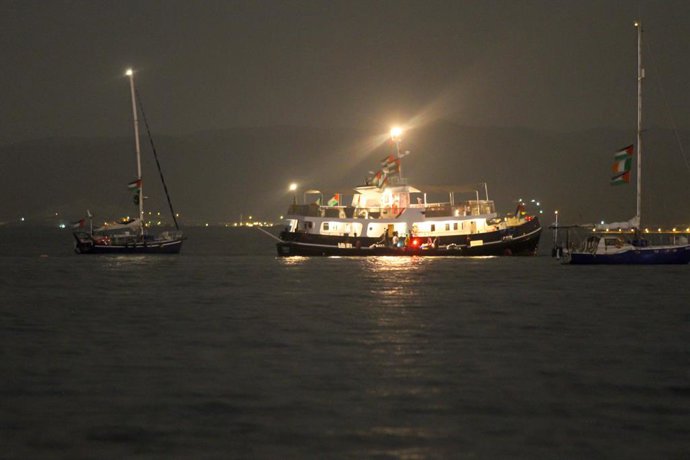 Atacan dron a la Flotilla Sumud en Túnez rumbo a Gaza