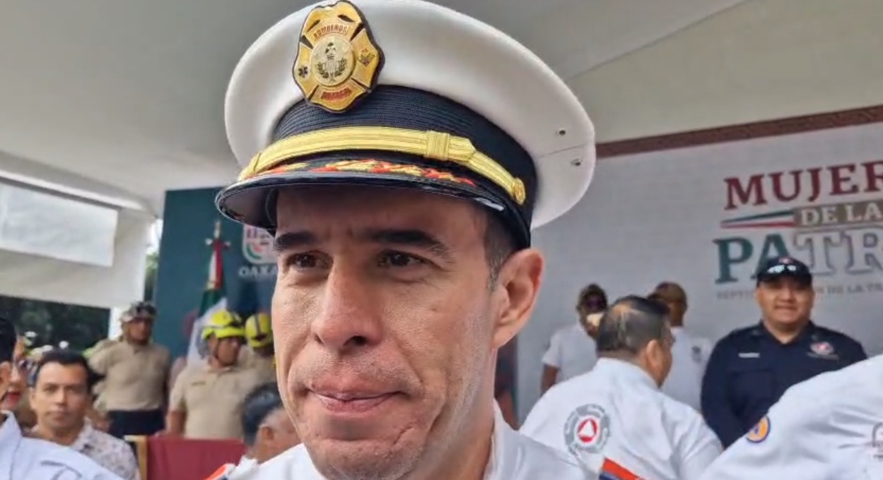 Coordina Heroico Cuerpo de Bomberos participación en simulacro nacional en Oaxaca