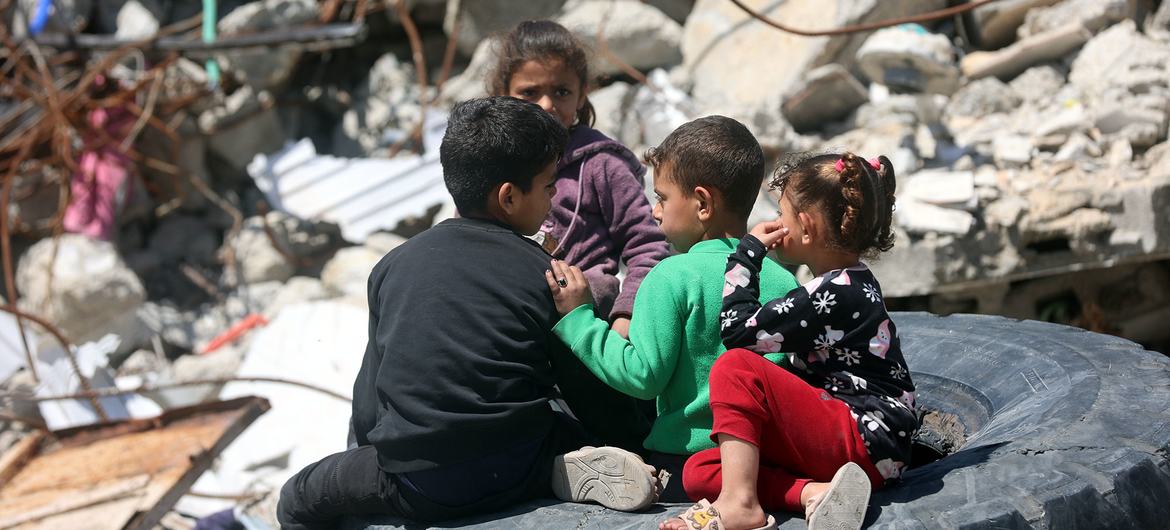 Reporta ONU 21mil niños discapacitados por guerra en Gaza