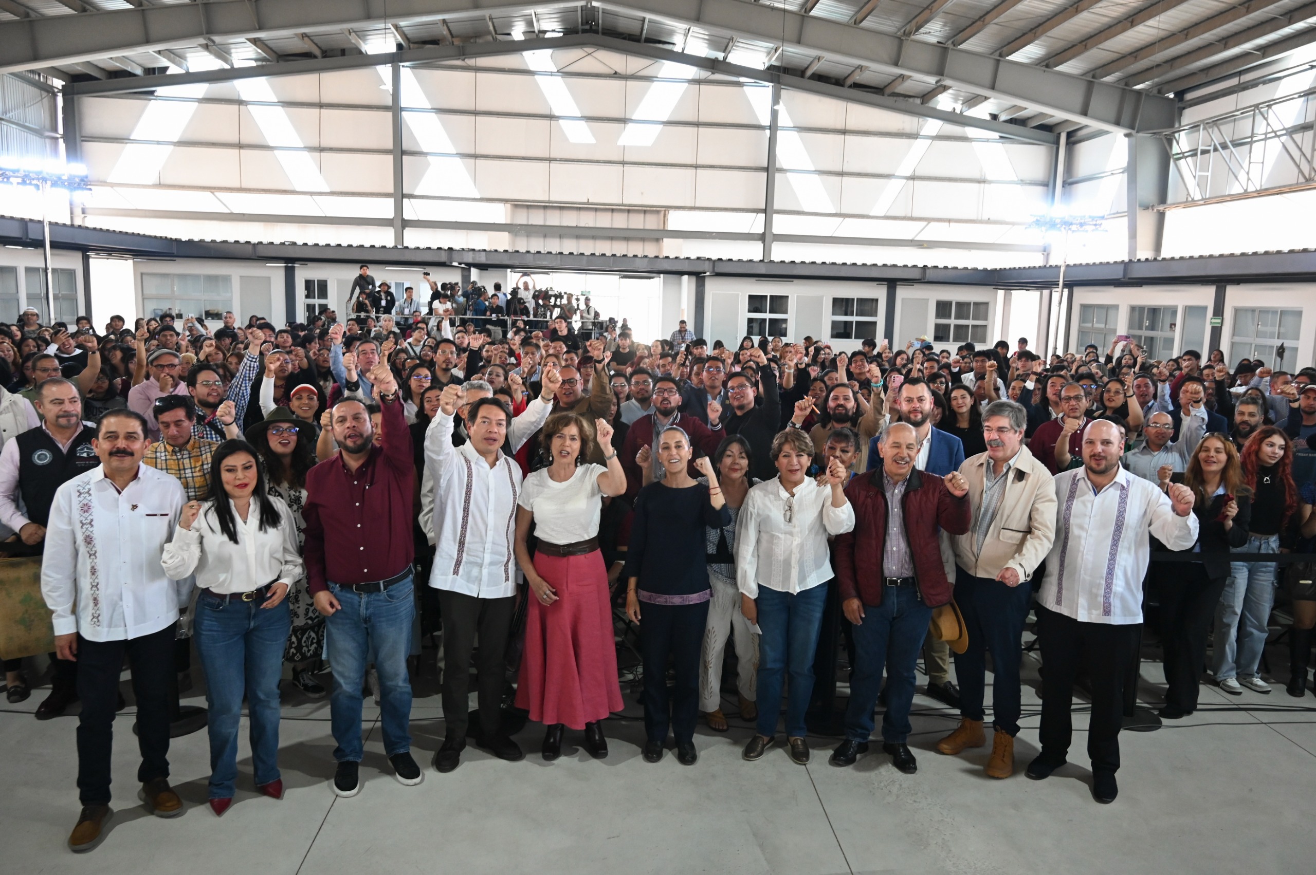 Presidenta Claudia Sheinbaum hace realidad el derecho a la educación: inaugura nuevo plantel de la Universidad Nacional Rosario Castellanos en Chalco