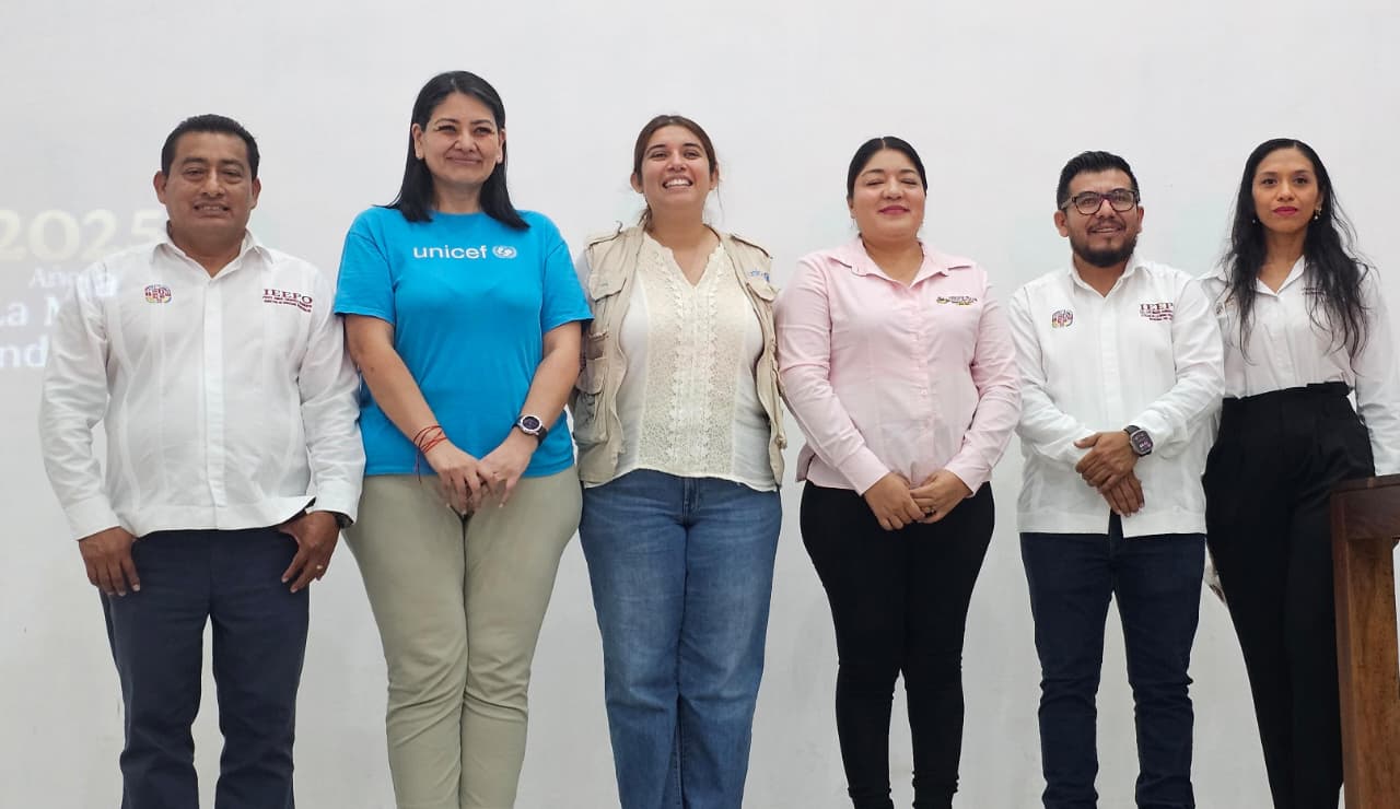 Promueven el IEEPO y UNICEF una educación inclusiva, sin fronteras y de calidad en el Istmo