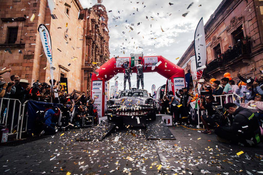 Conquistan Cordero y Hernández su séptimo título en La Carrera Panamericana