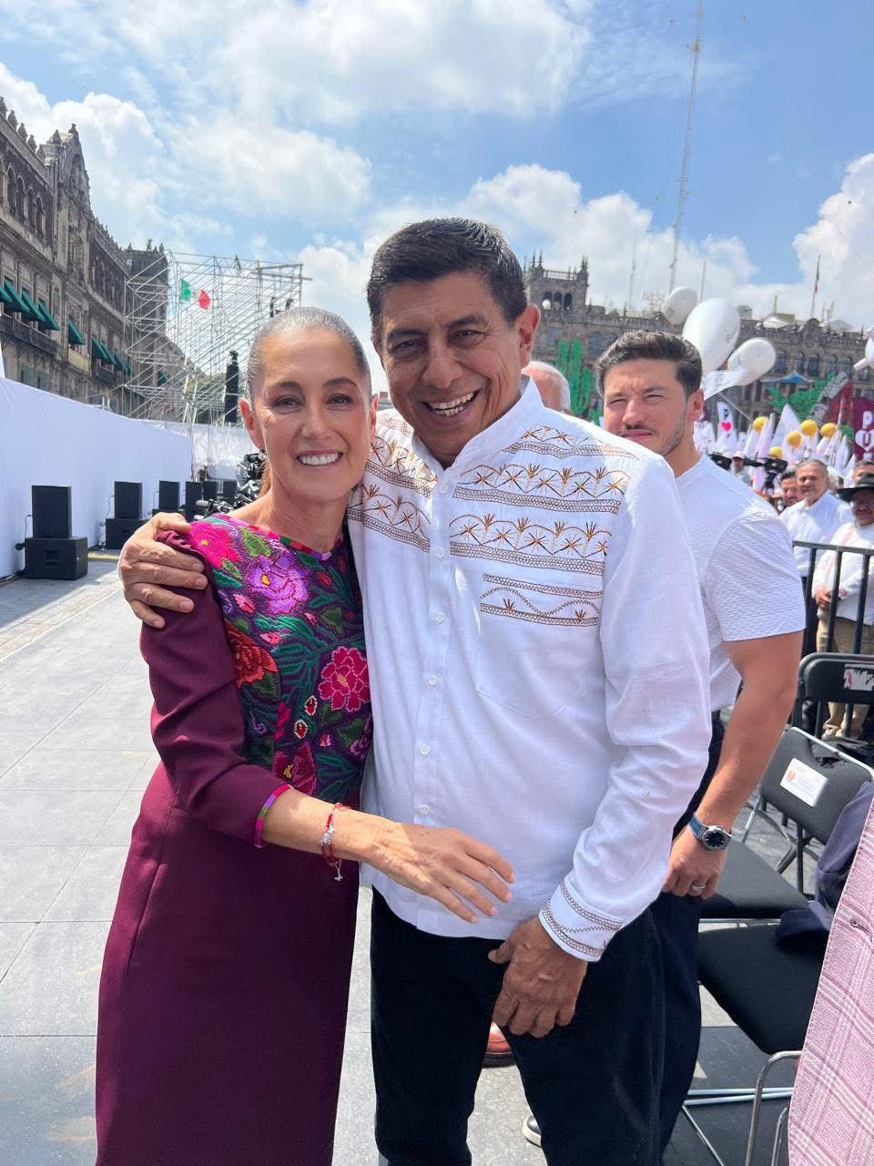 Respalda Salomón Jara primer año de gobierno de la Presidenta Claudia Sheinbaum Pardo marcado por hazaña histórica