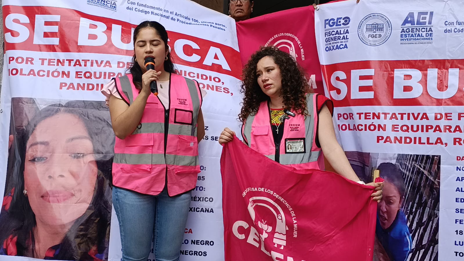 Exigen justicia; María Elena Ríos y su hermana prófugas tras agresión a Andrea Monserrat