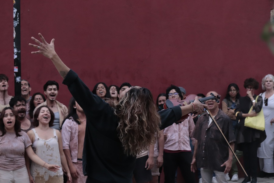 Invita Seculta a disfrutar de ARCA, espectáculo callejero con música en vivo de Pasatono