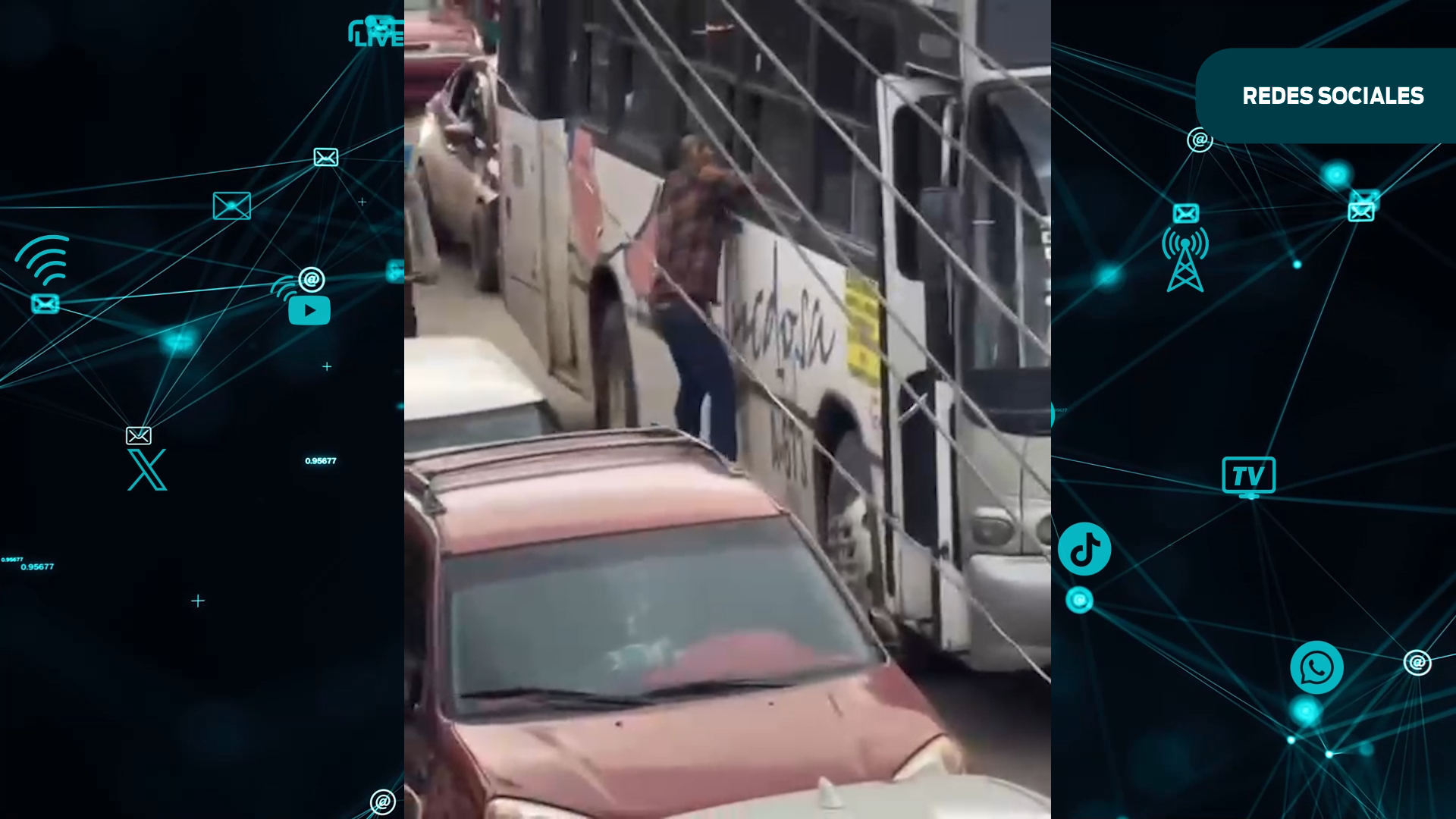 Captan robo de celulares en la Central de Abasto; policía no actúa