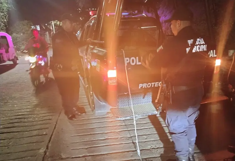 Capturan vecinos a presunto ladrón en colonia Jardín