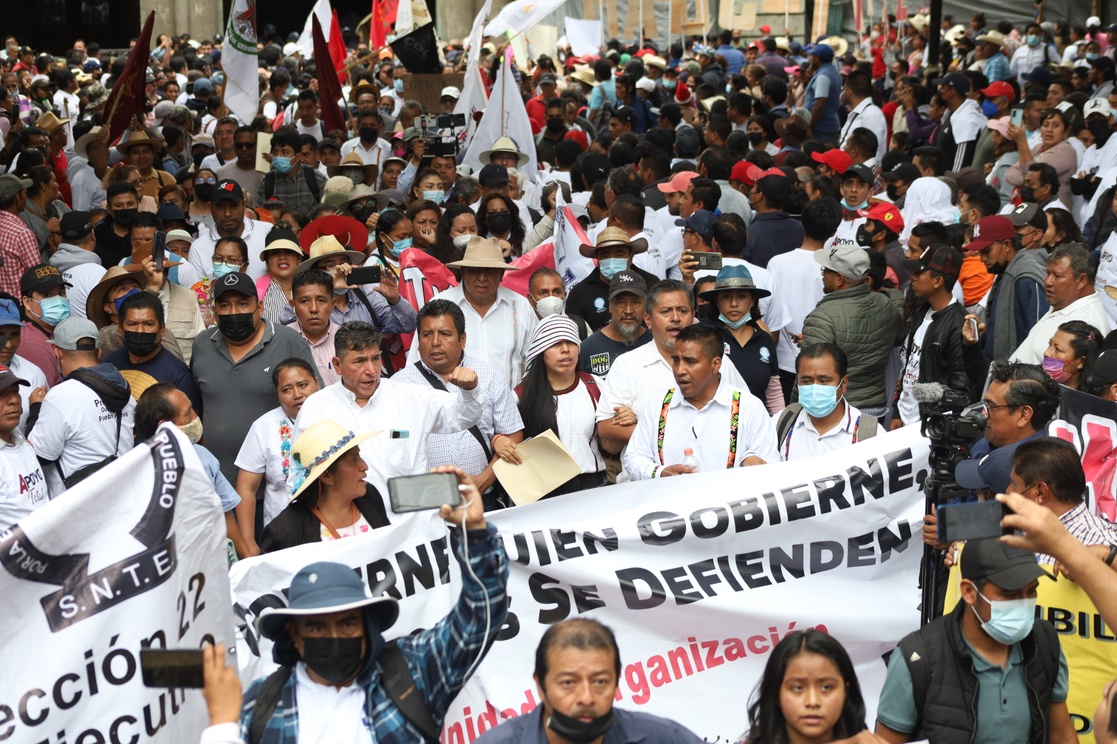 Bloqueará Sección XXII accesos clave en Oaxaca por paro de dos días