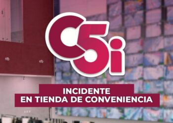 Coordina C5i Oaxaca aseguramiento de persona señalada por robo en tienda de conveniencia
