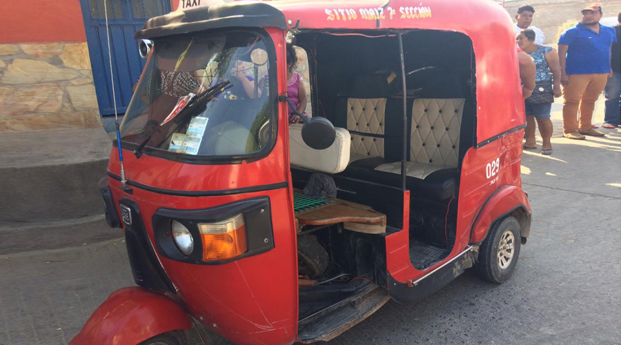 Persigue grupo armado a mototaxi y mata a joven en Juchitán