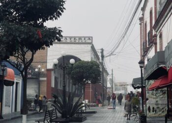 Registra Tlaxiaco temperatura de –1 °C y amanece cubierto por densa neblina