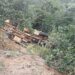 Volcadura de autobús en carretera a San Felipe Tejalápam deja varios lesionados
