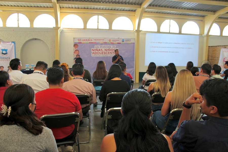 Fortalece Gobierno de Oaxaca prevención, identificación y denuncia de delitos sexuales en la niñez y adolescencias