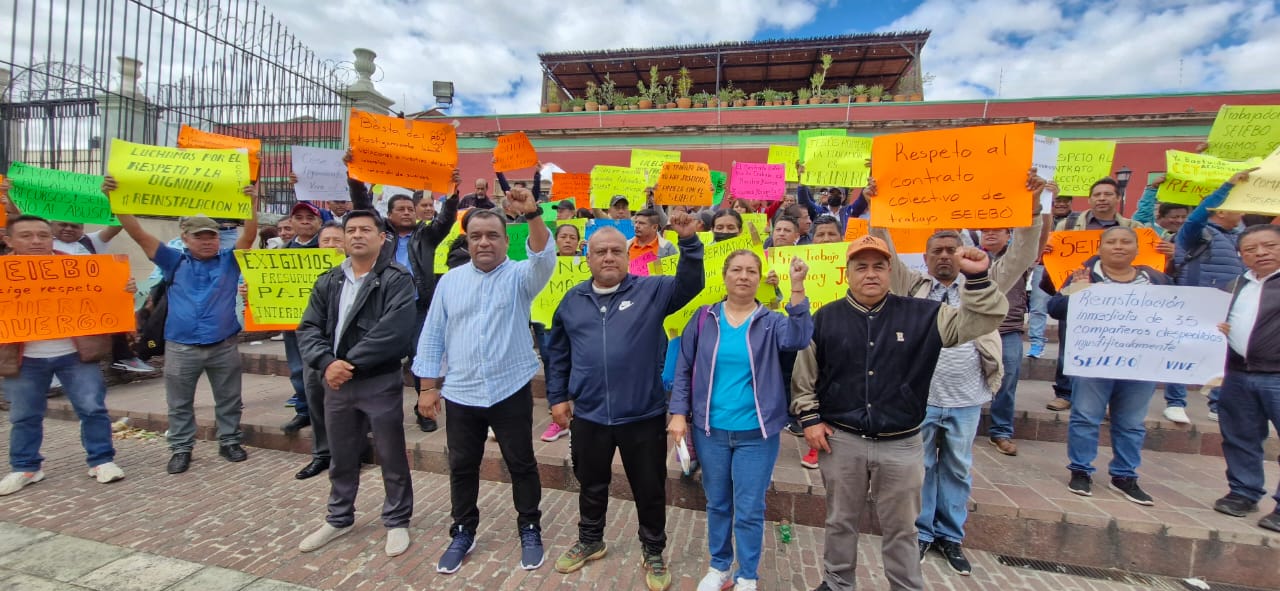 Exigen docentes de SEIEBO diálogo con el Gobierno de Oaxaca para resolver demandas laborales