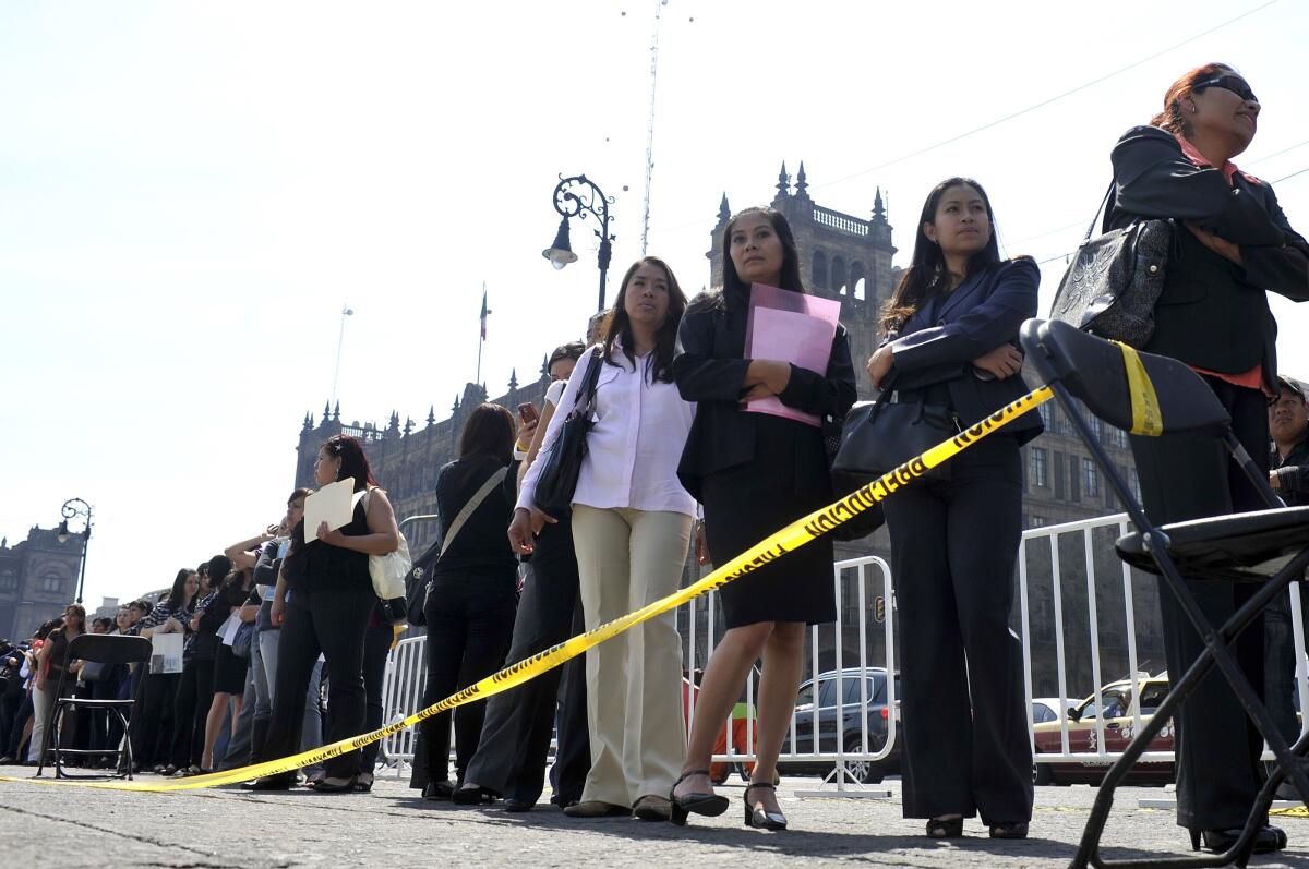 Desciende desempleo en México al 2.5% durante octubre