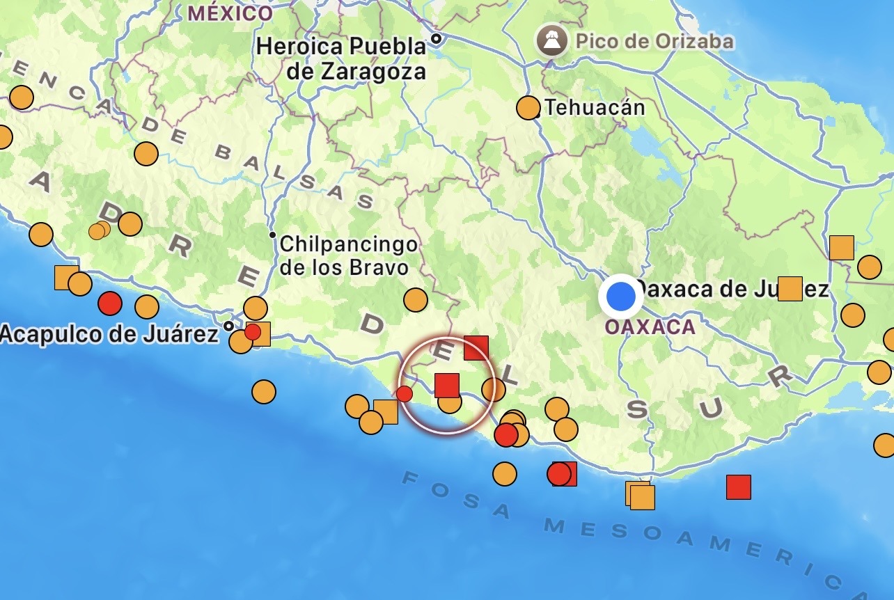 Sorprende sismo de 4.8 a Oaxaca esta madrugada