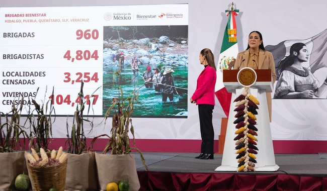 Resalta Sheinbaum atención récord a damnificados en solo un mes