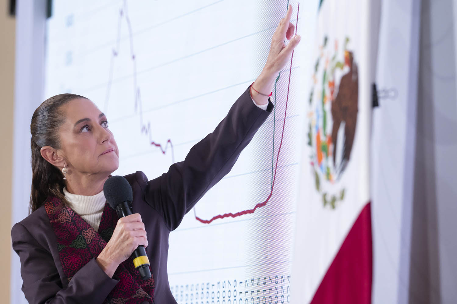 Denuncia Sheinbaum colapso del poder adquisitivo en era neoliberal