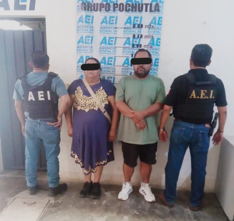 Aprende FGEO a hombre y mujer imputados por violación en agravio de una persona con discapacidad cometida en Santa Cruz Xoxocotlán