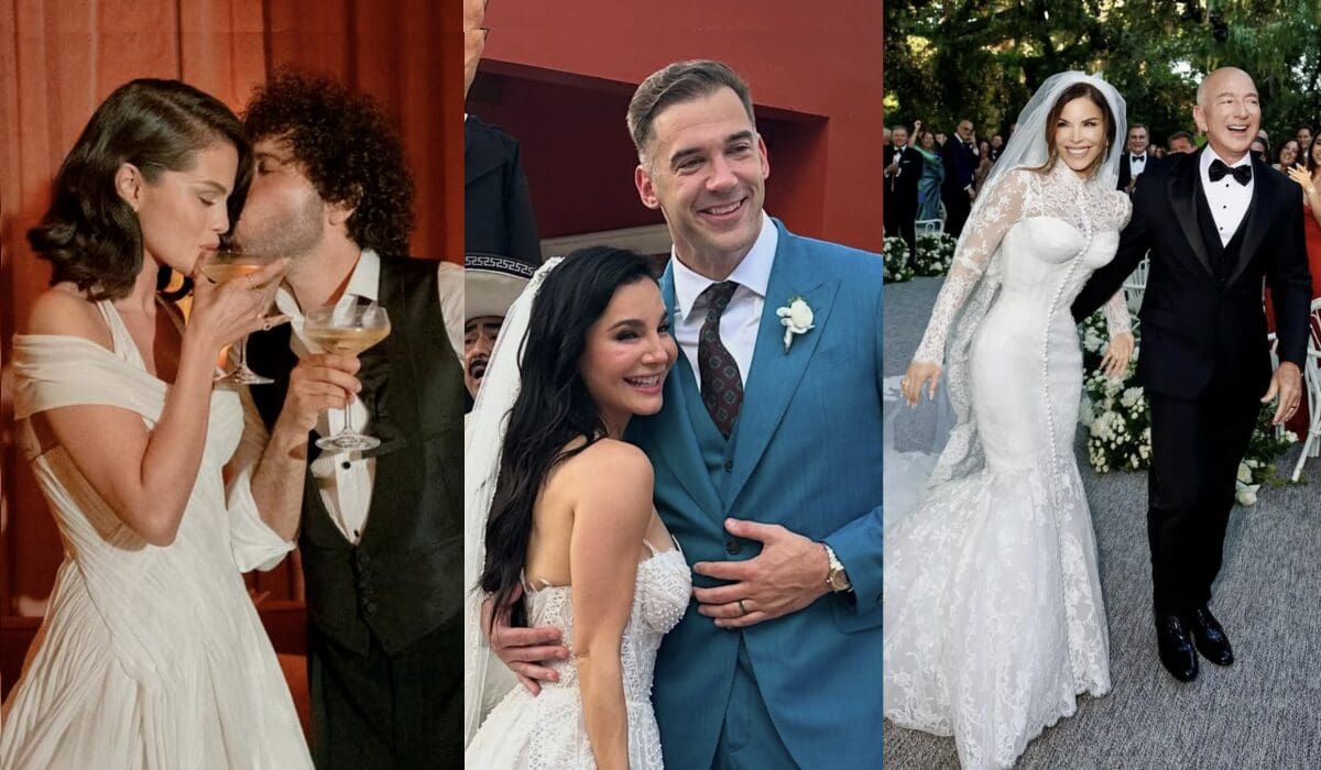 Celebran el amor: las bodas de celebridades que marcaron 2025