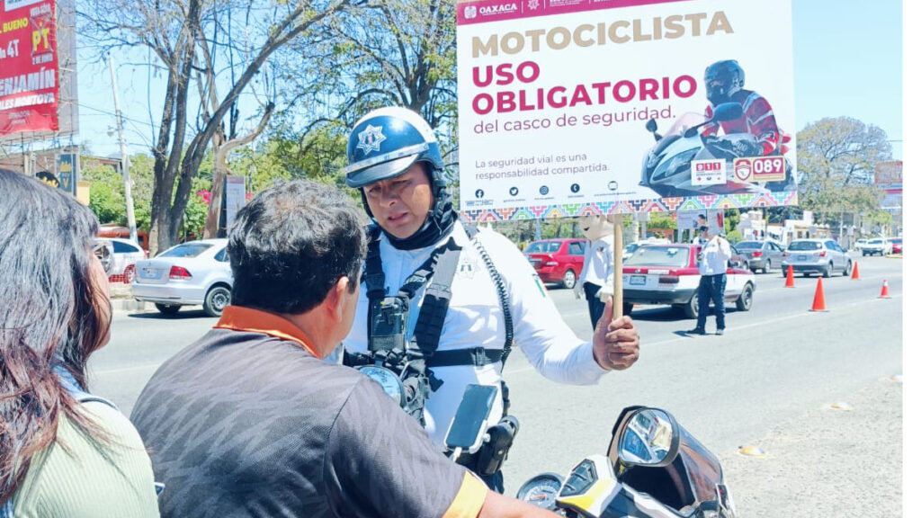 Exhortan autoridades en Oaxaca a intensificar prevención vial durante vacaciones invernales