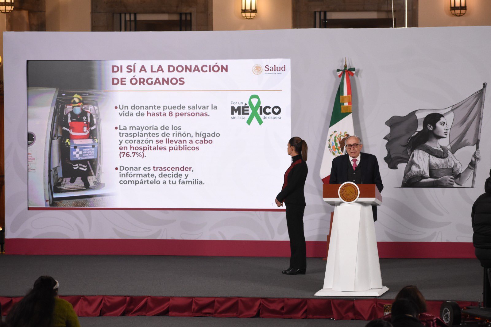 Impulsa Secretaría de Salud de México donación de órganos