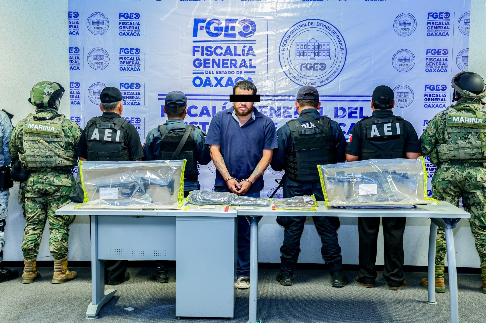 Con Operación Sable, capturan a A.A.S., alias “Macanannu”, considerado como jefe de plaza de célula criminal de “Los Cromos”