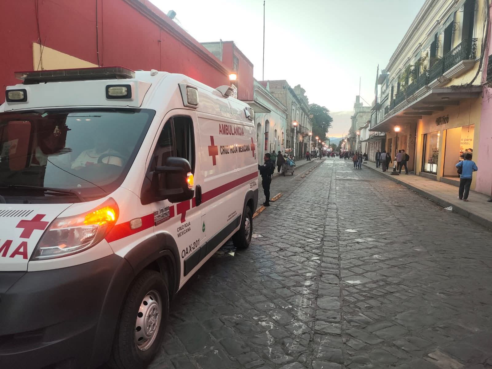 Atiende Cruz Roja 14 servicios de emergencia durante Navidad en Oaxaca